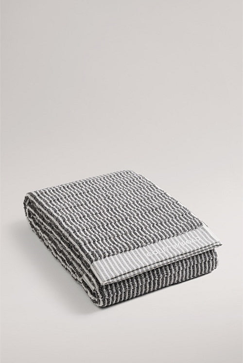 Country Road Pippa Hand Towel Charcoal Marle