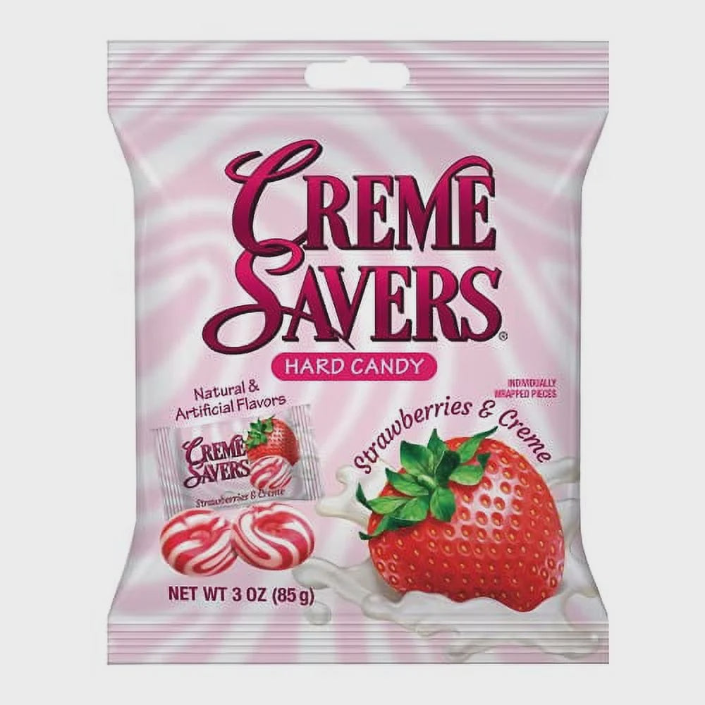 Cream Savers Strawberries & Creme Bag 3oz