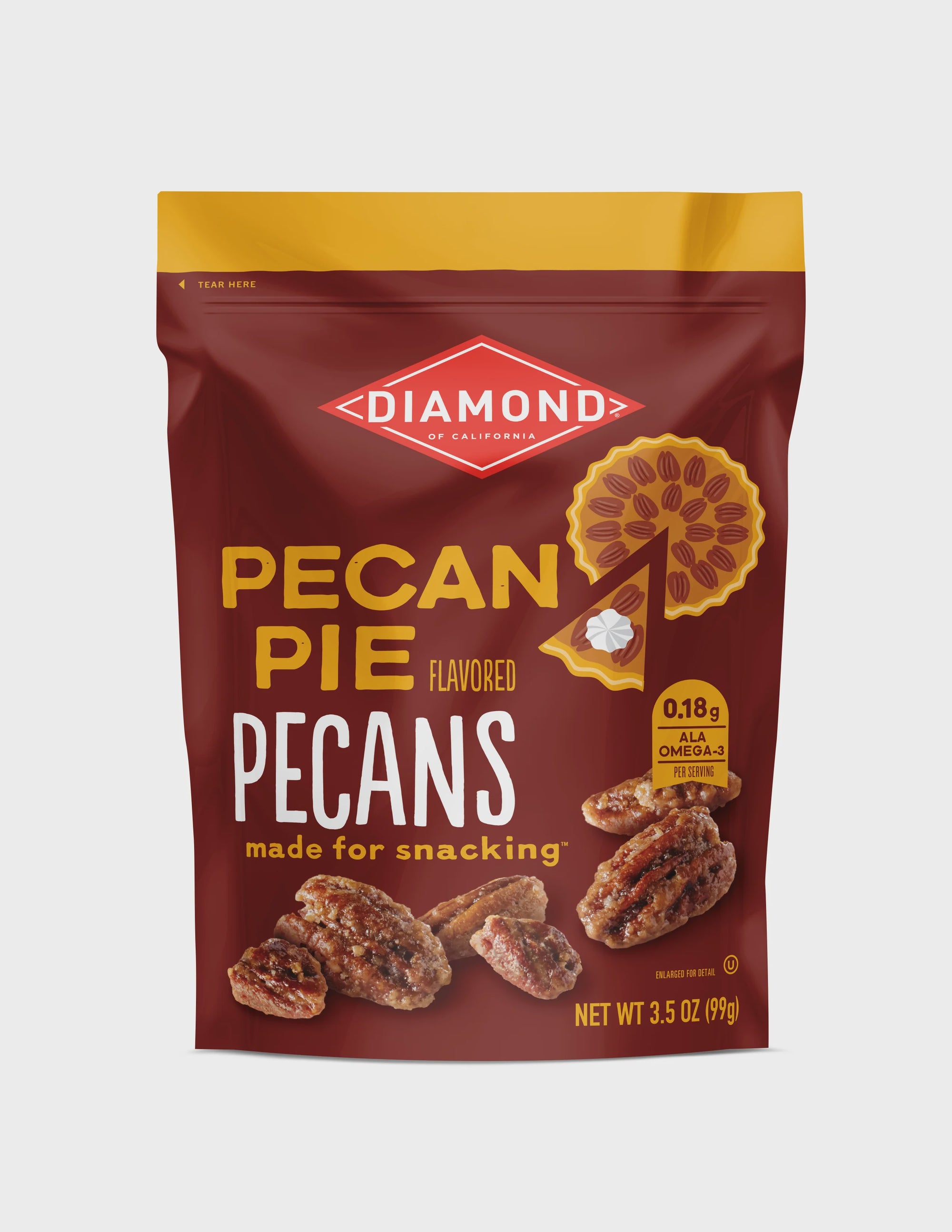 Diamond Pecan Pie Pecans 3.5oz