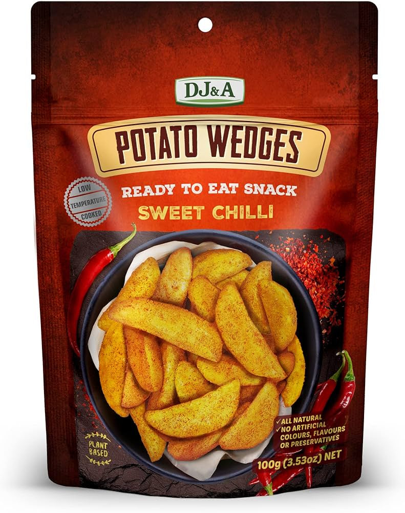 DJ & A Potato Wedges Sweet Chili 3.53 oz.