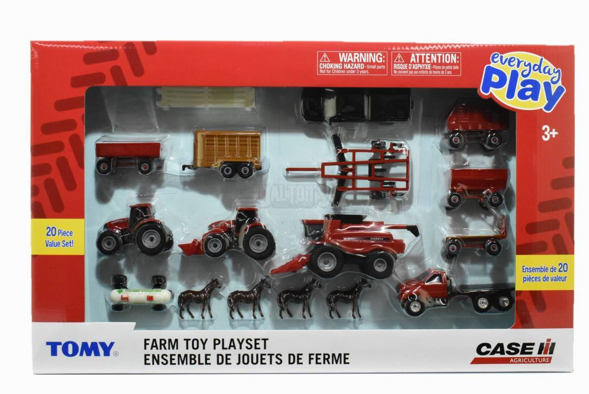 Case IH Farm Toy Set 20 Piece set