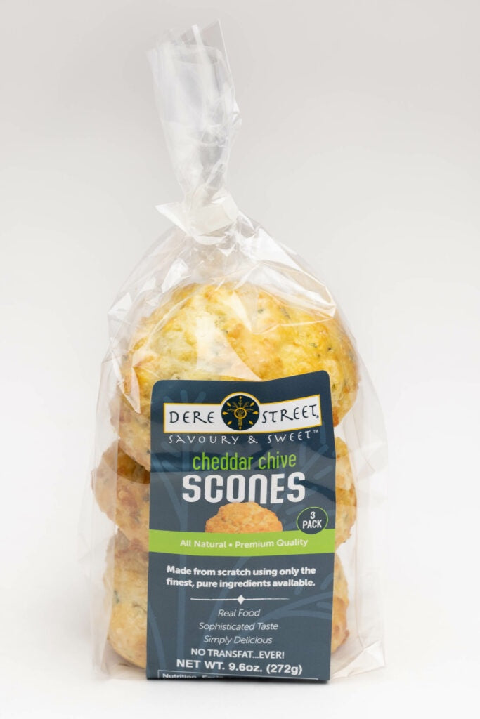 Dere Street Cheddar Chive Drop Scone 9.6oz