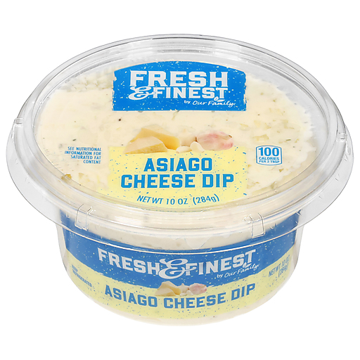 Fresh & Finest Asiago Cheese Dip 10 oz