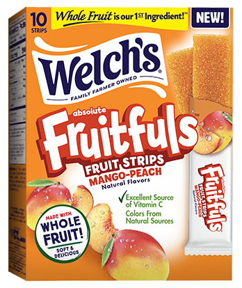 Welch's Fruitfuls Mango Peach 10ct