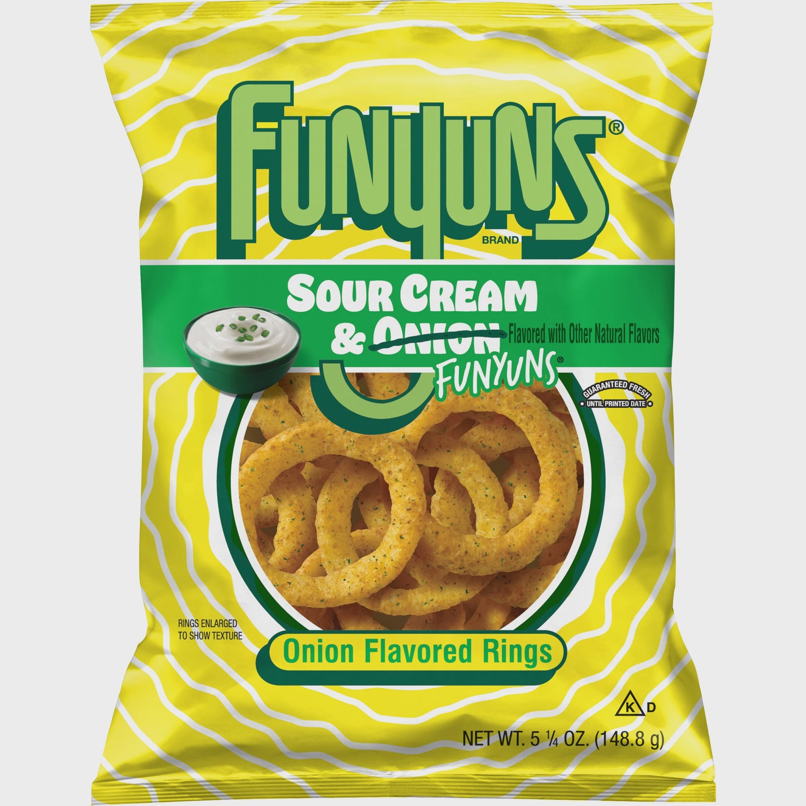 Funyuns Sour Cream & Funyun Rings 5.25 oz.