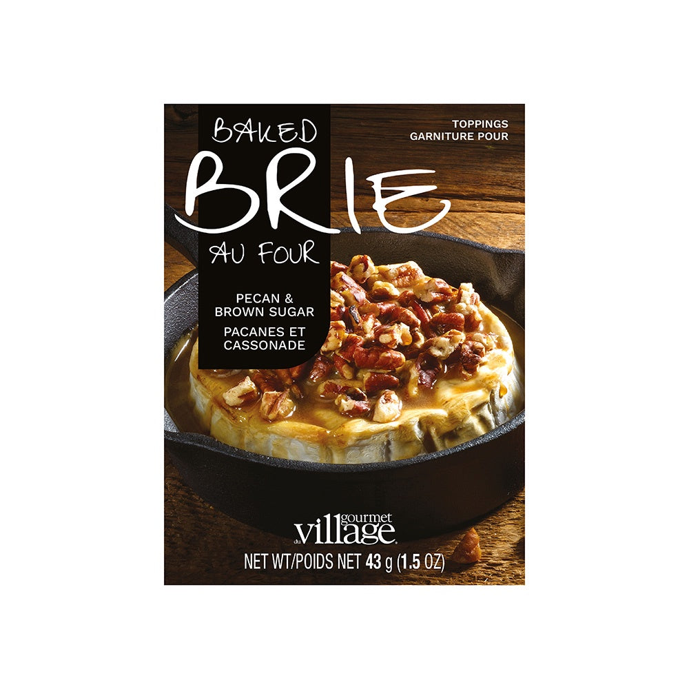 Gourmet Village Baked Brie Topping Pecan & Brown Sugar 1.5oz
