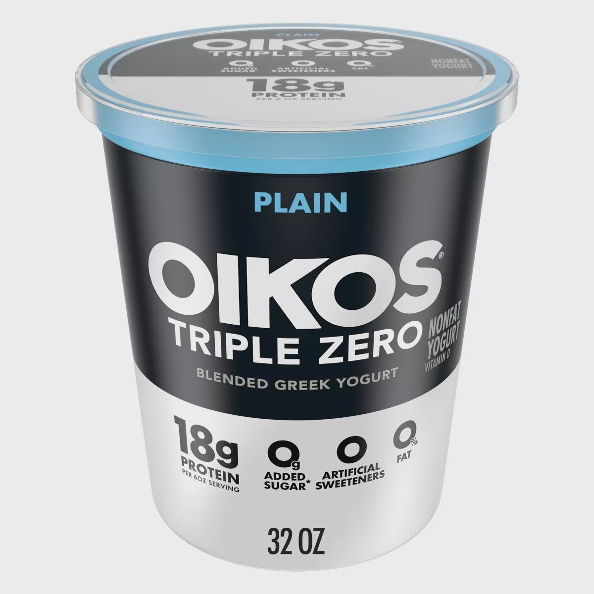 Oikos Triple Zero Plain Yogurt 32oz