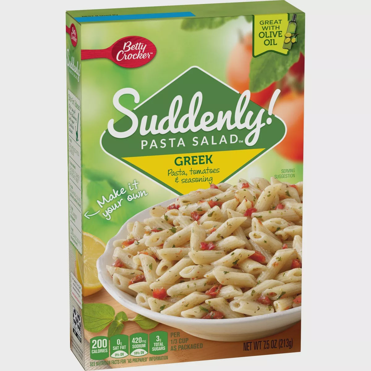 Suddenly Pasta Salad Greek 7.5oz
