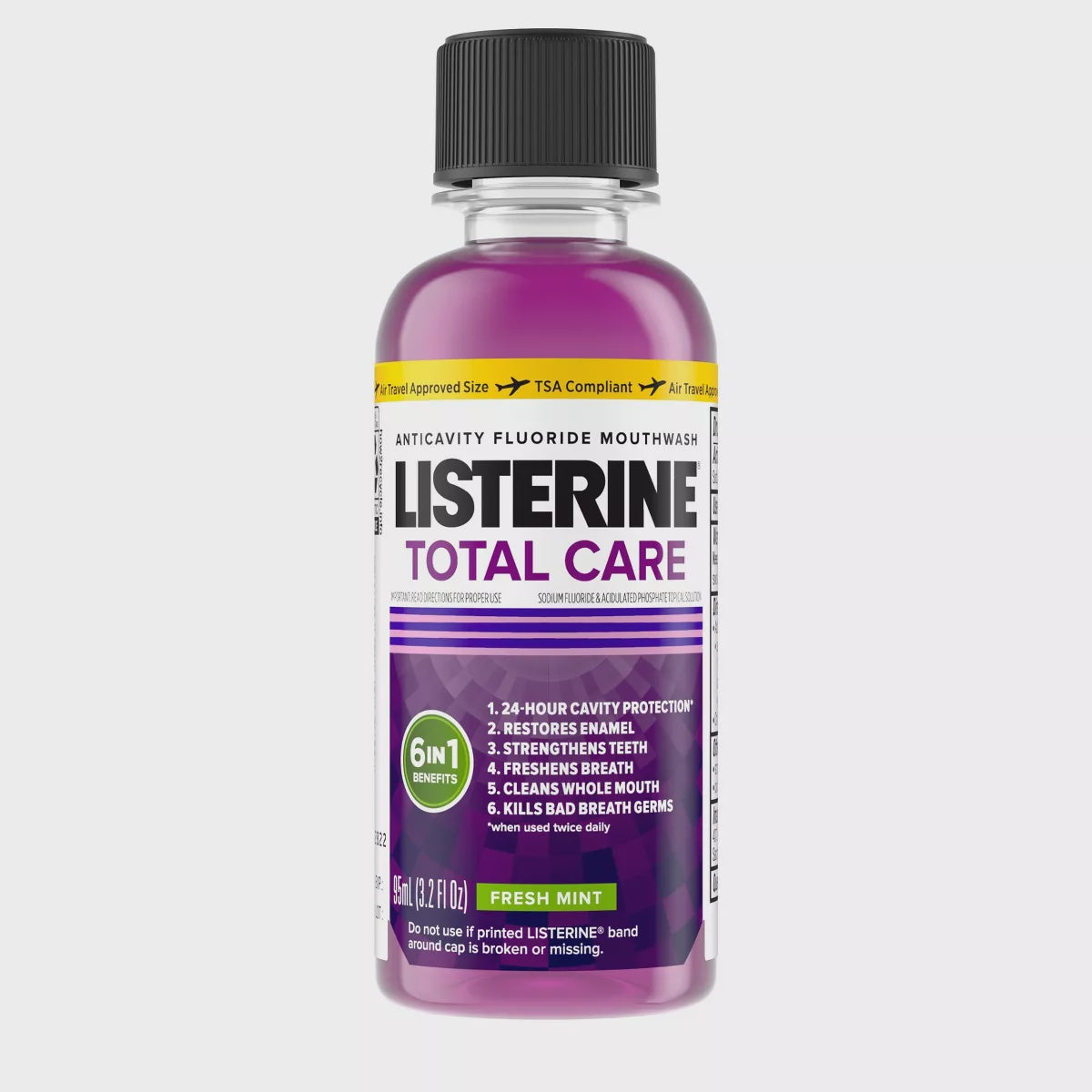 Listerine Total Care Mouth Wash Travel Size 3.2oz