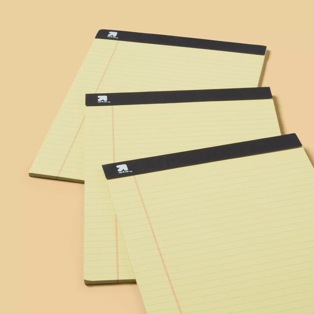 Up & Up Junior Legal Pad 5pk