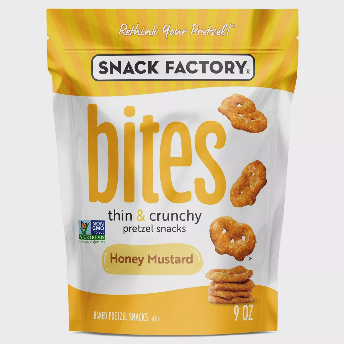 Snack Factory Bites Honey Mustard 9 oz.