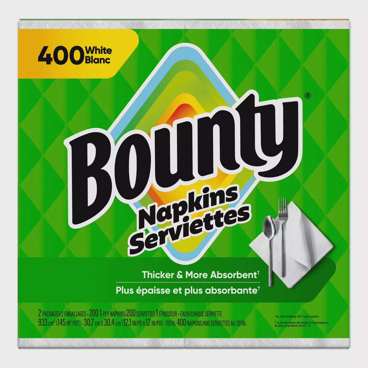 Bounty Paper Napkins 400ct
