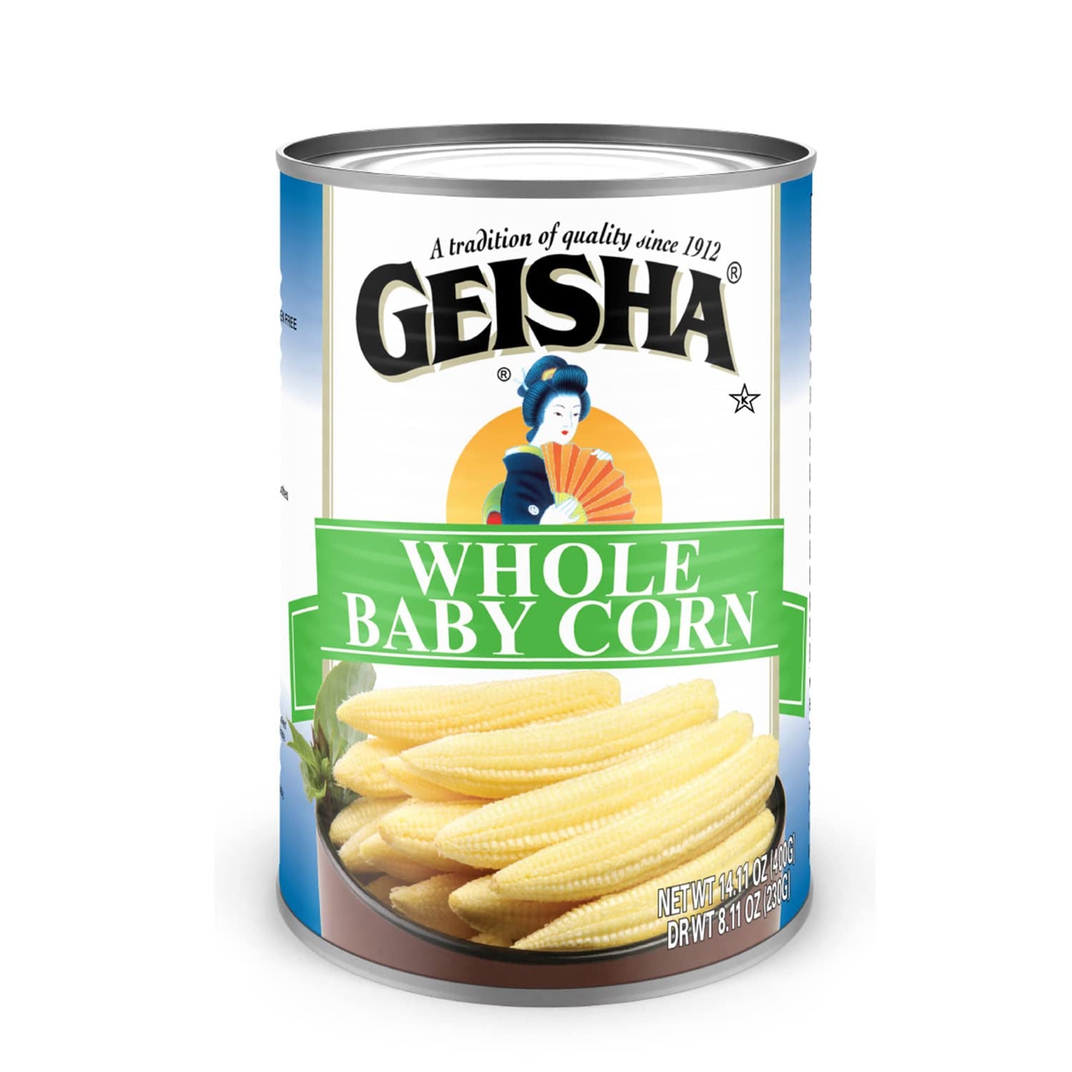 Geisha Whole Baby Corn 14.5oz