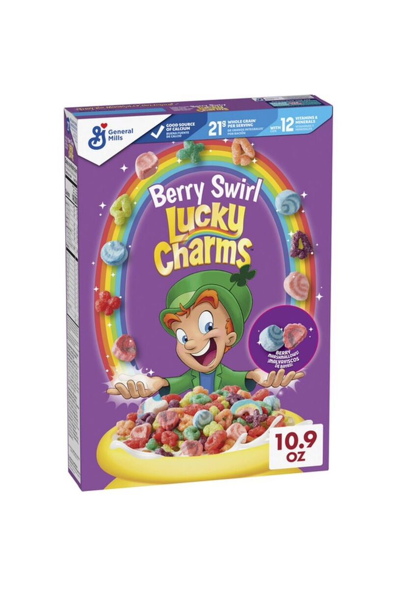 General Mills Lucky Charms Berry Swirl Cereal 10.9oz