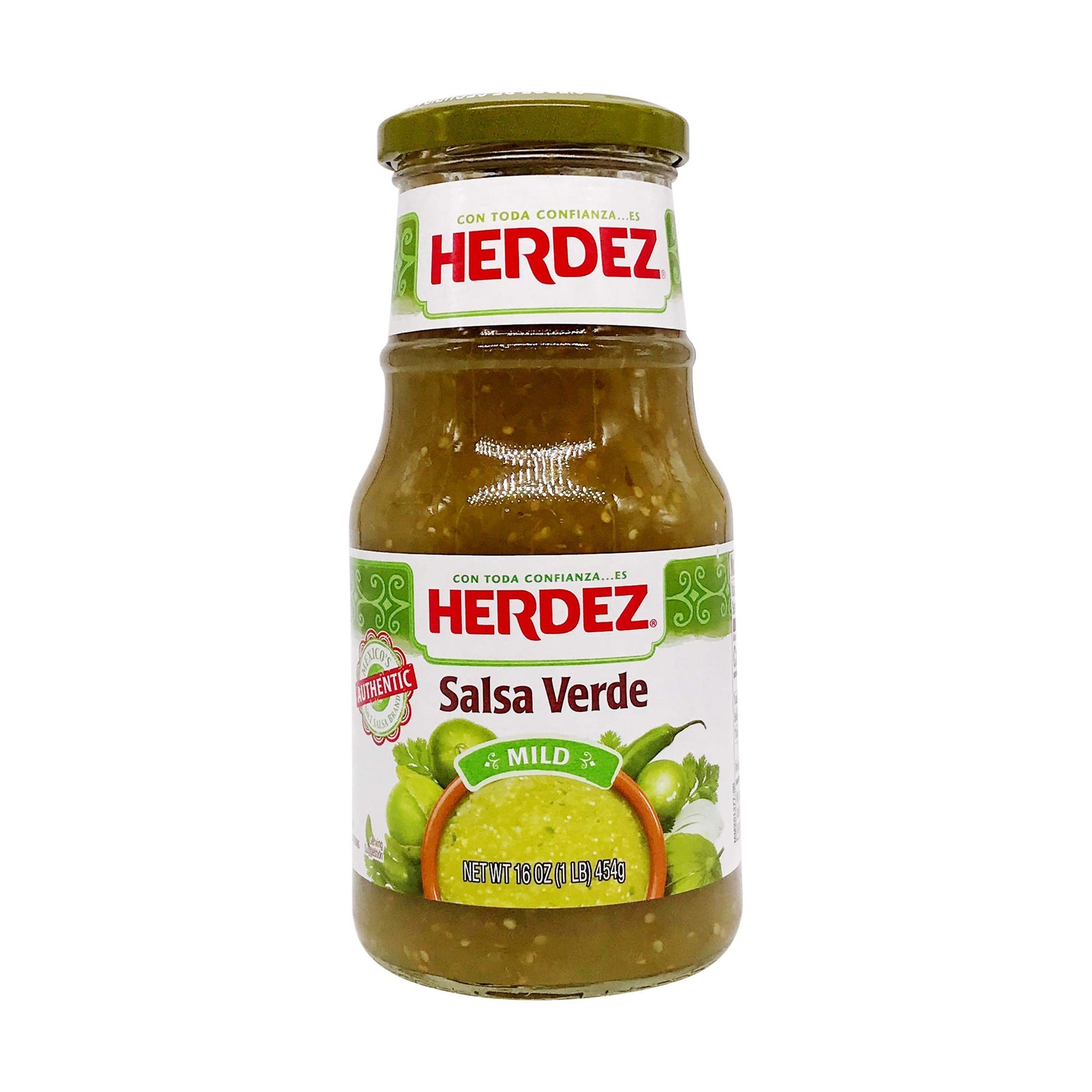 Herdez Salsa Verde Mild 16oz