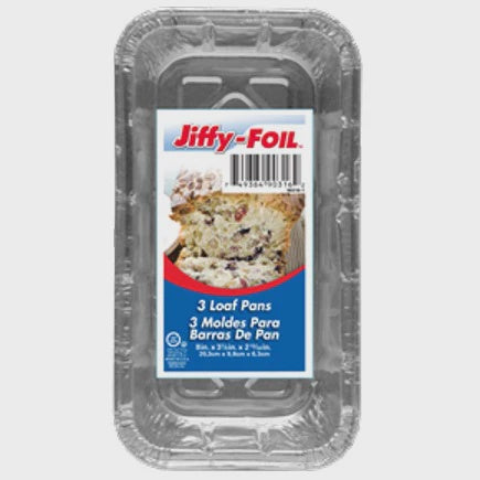 Jiffy Loaf Pan 3ct
