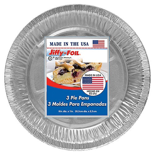 Jiffy Pie Pan 3ct