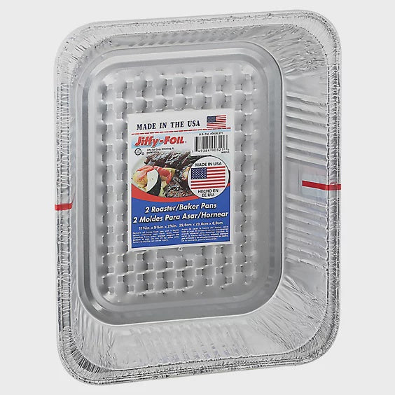 Jiffy Roaster/Baker Pan 2ct