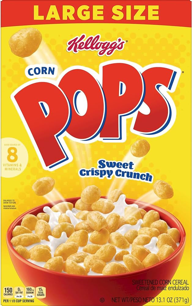 Kellogg's Corn Pops Cereal 13.1oz