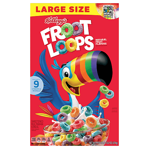 Kellogg's Fruit Loops Cereal 13.2oz