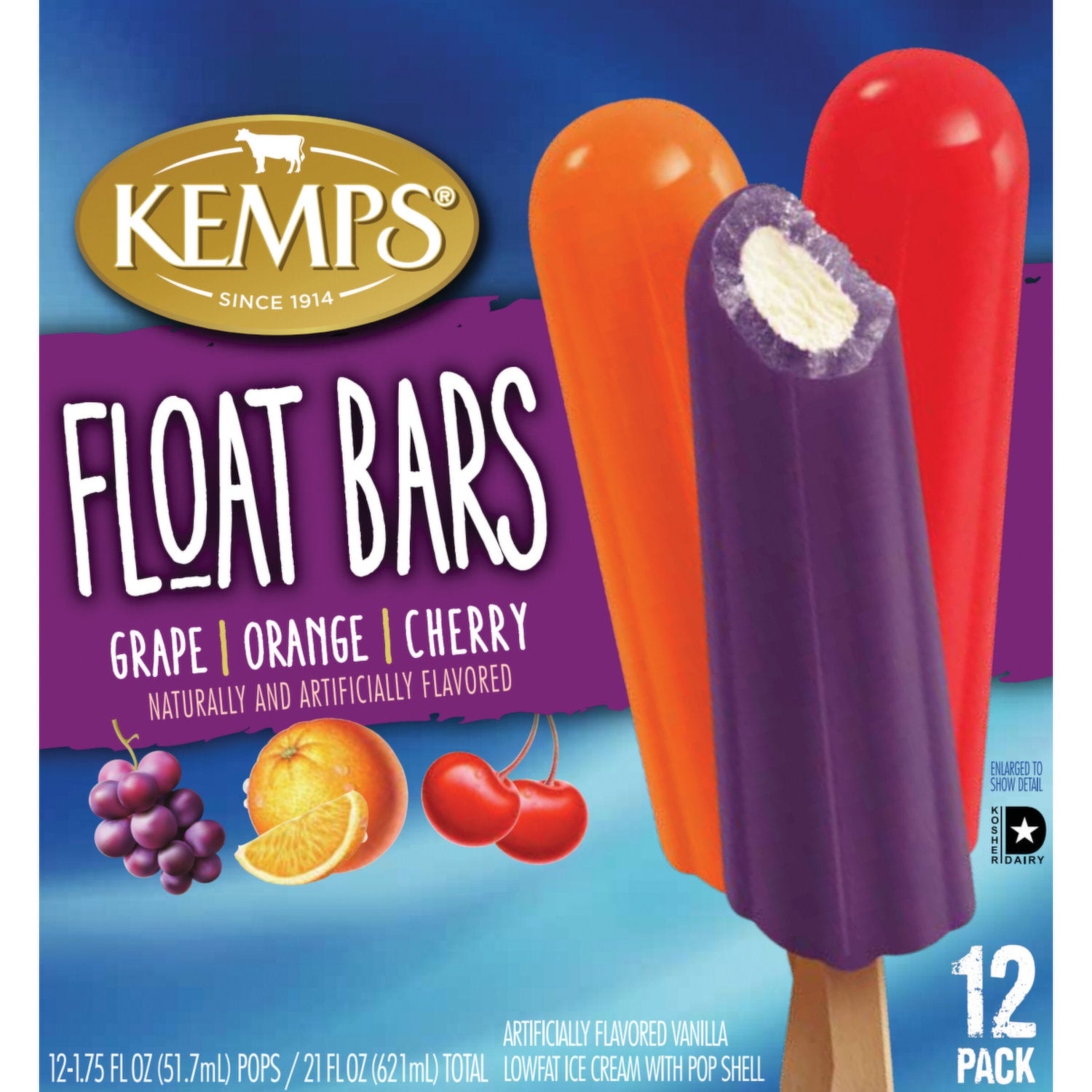 Kemps Float Bars 12pk