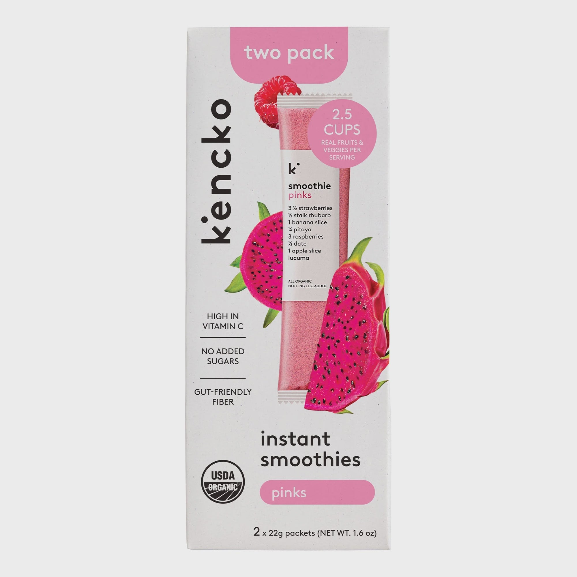 kencko Instant Smoothie Pink 2pk