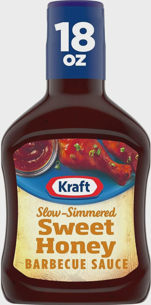 Kraft Sweet Honey BBQ Sauce 18oz