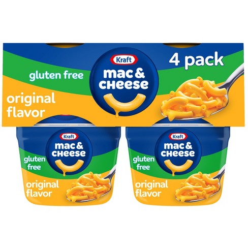 Kraft Easy Mac & Cheese Gluten Free 4pk