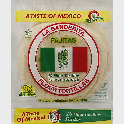 La Banderita Fajita Flour Tortilla 11.2oz