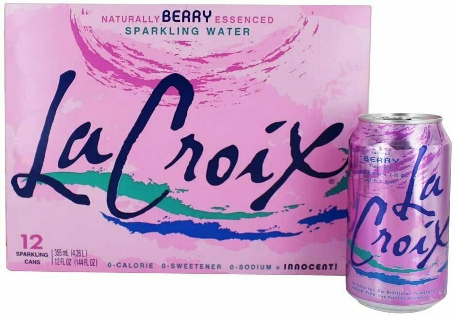 La Croix Berry Sparkling Water 12 cans