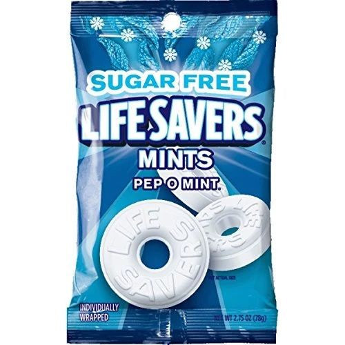 Lifesaver Sugar Free Pep O Mint