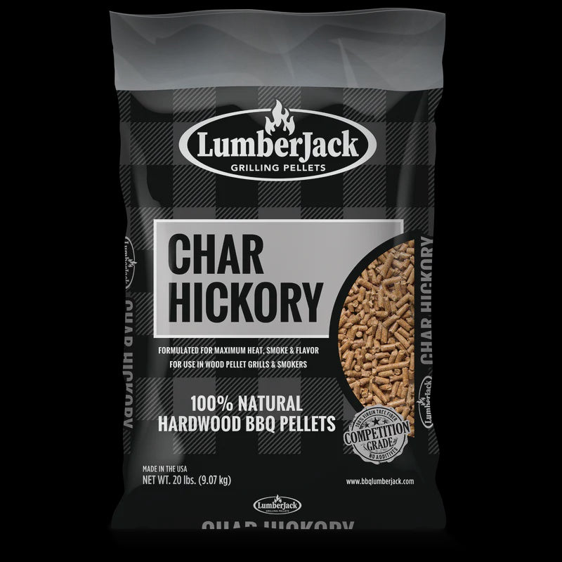 Lumberjack Char Hickory Grilling Pellets 20lbs