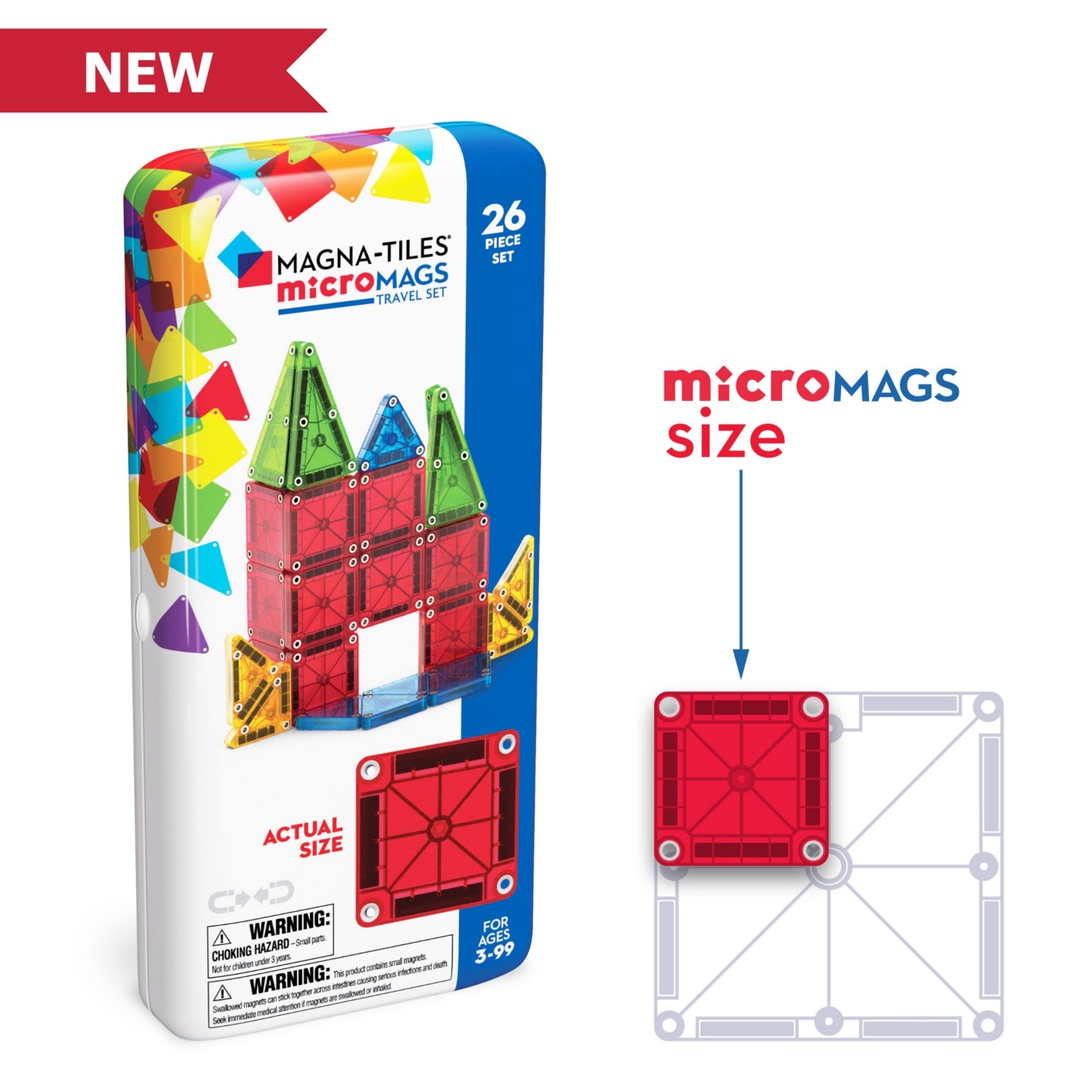 Magna - Tiles Micro Mags Travel Set