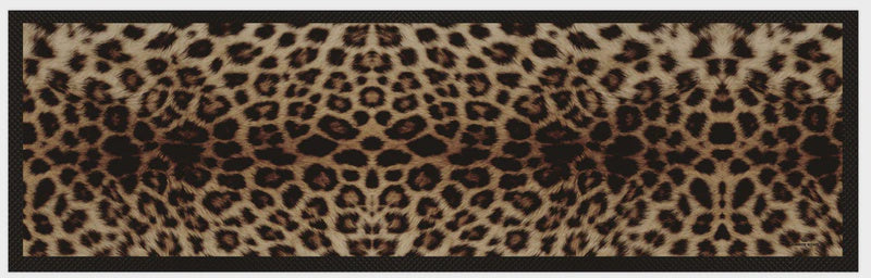 Manor Road Bar Mat Leopard Lge