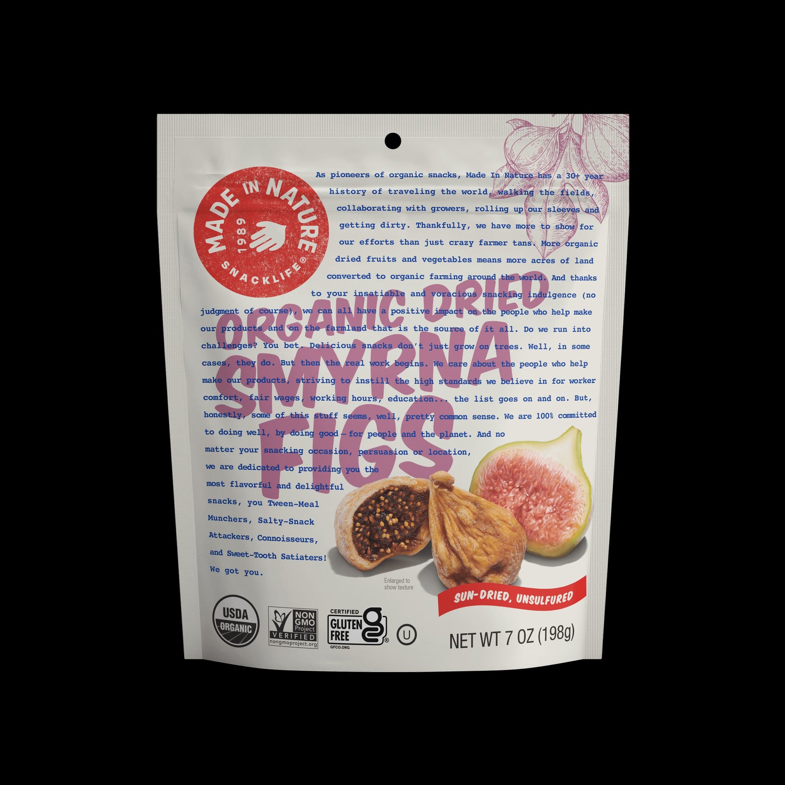 Made In Nature Organic Dried Smyrna Figs 16oz