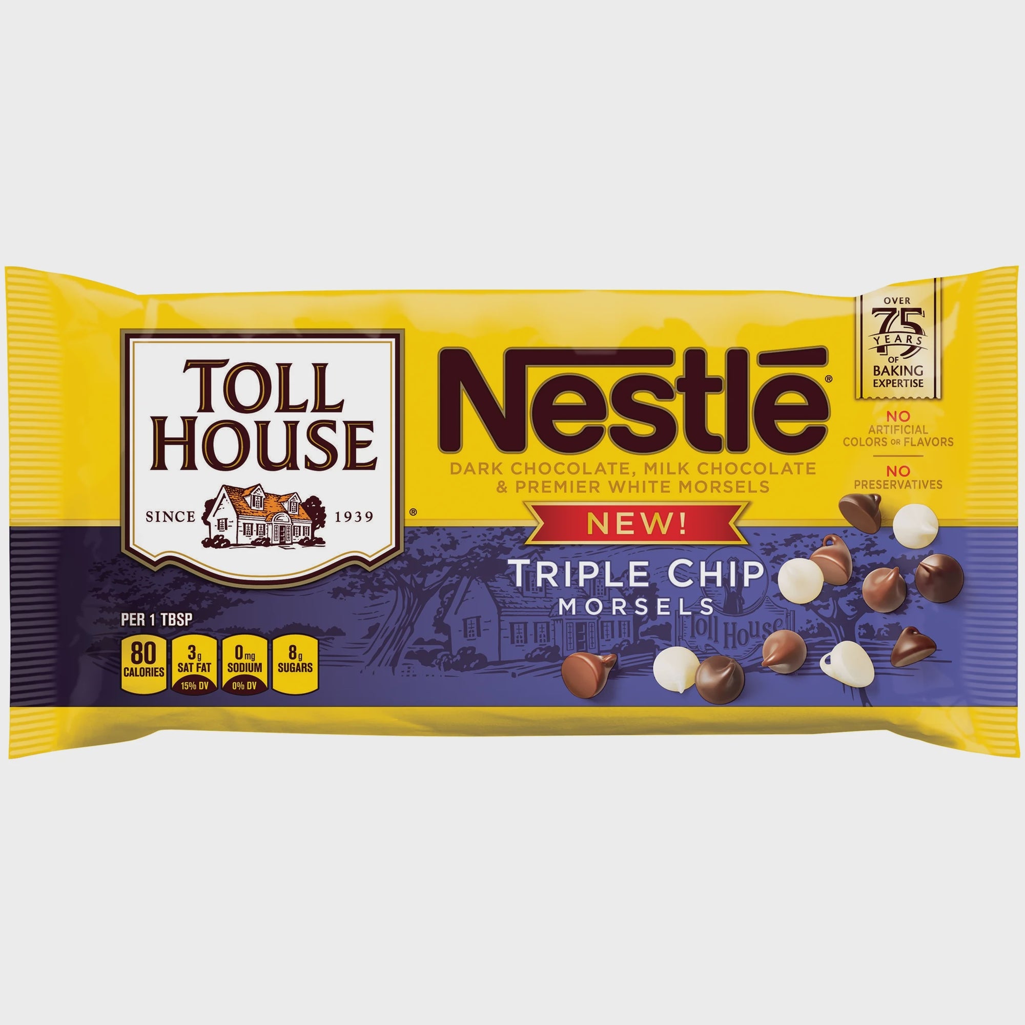 Nestle Triple Chocolate Chip Morsels 9oz