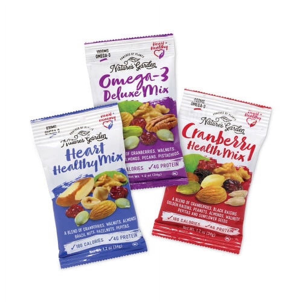 Nature's Garden Trail Mix Snack Pack 6 pack