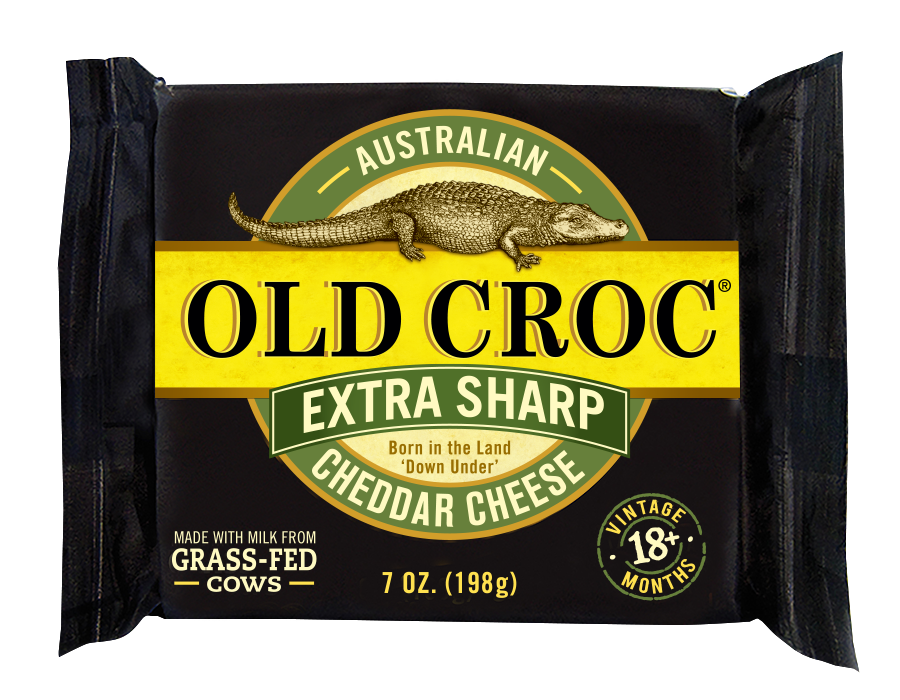 Australian Old Croc Extra Sharp Cheddar Cheese 7oz