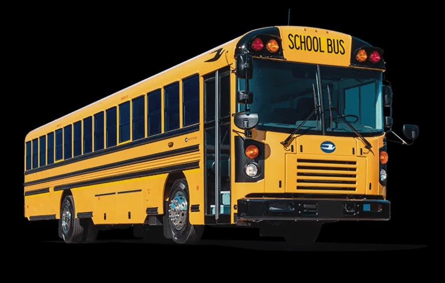5" Flat Front School Bus