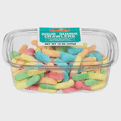 Our Family Sour Gummi Crawlers 15oz