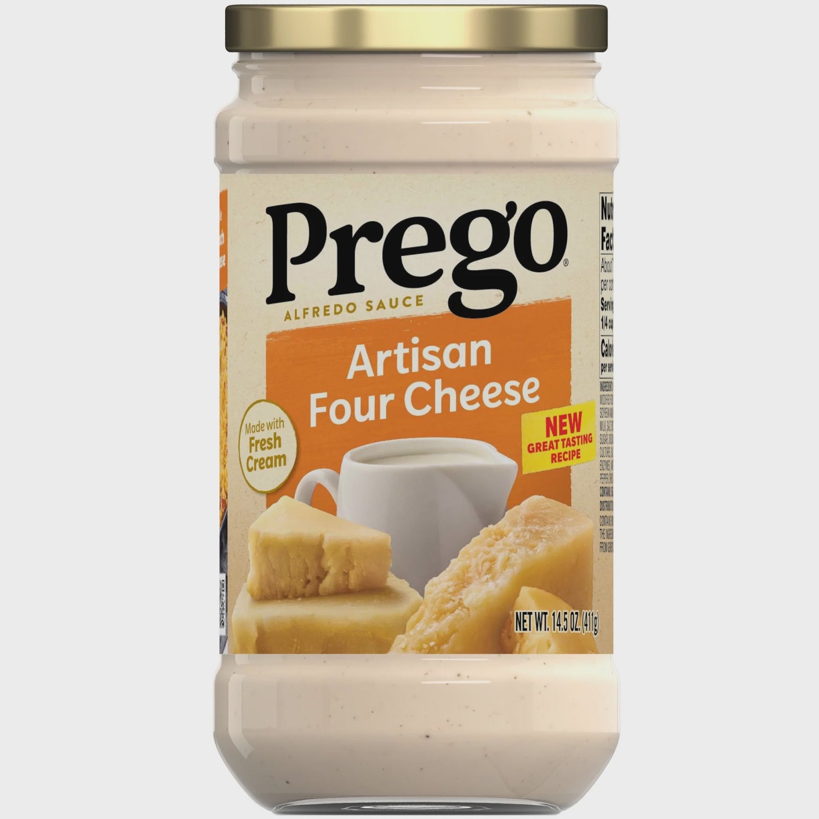Prego 4 Cheese Alfredo Sauce 14.5oz