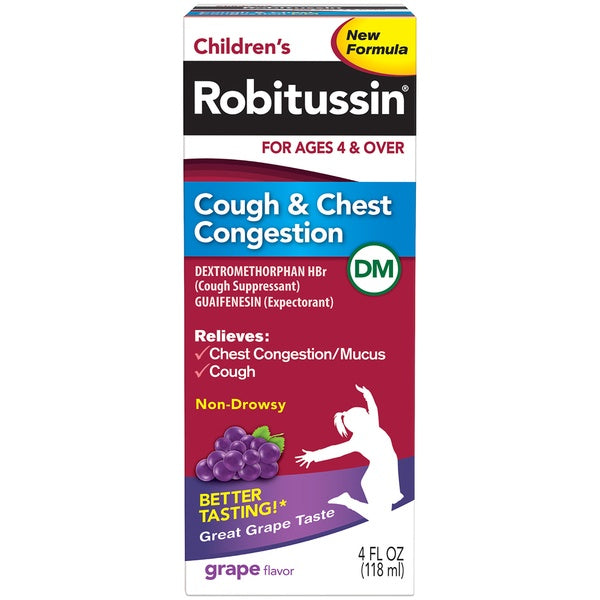 Robitussin Childern's DM Cough & Chest 4oz