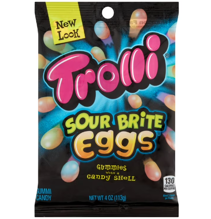 Trolli Sour Brite Crawler Eggs 4oz