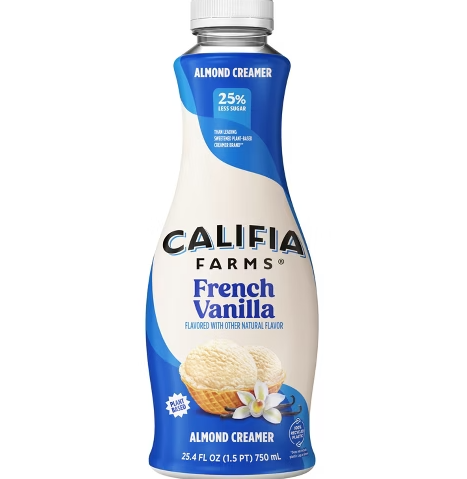 Califia Farms Almond Milk Vanilla Creamer 25.4oz