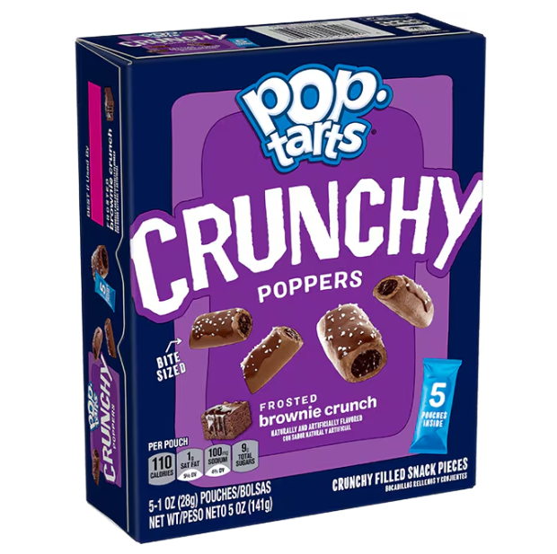 Pop Tarts Crunchy Brownie Poppers 5oz