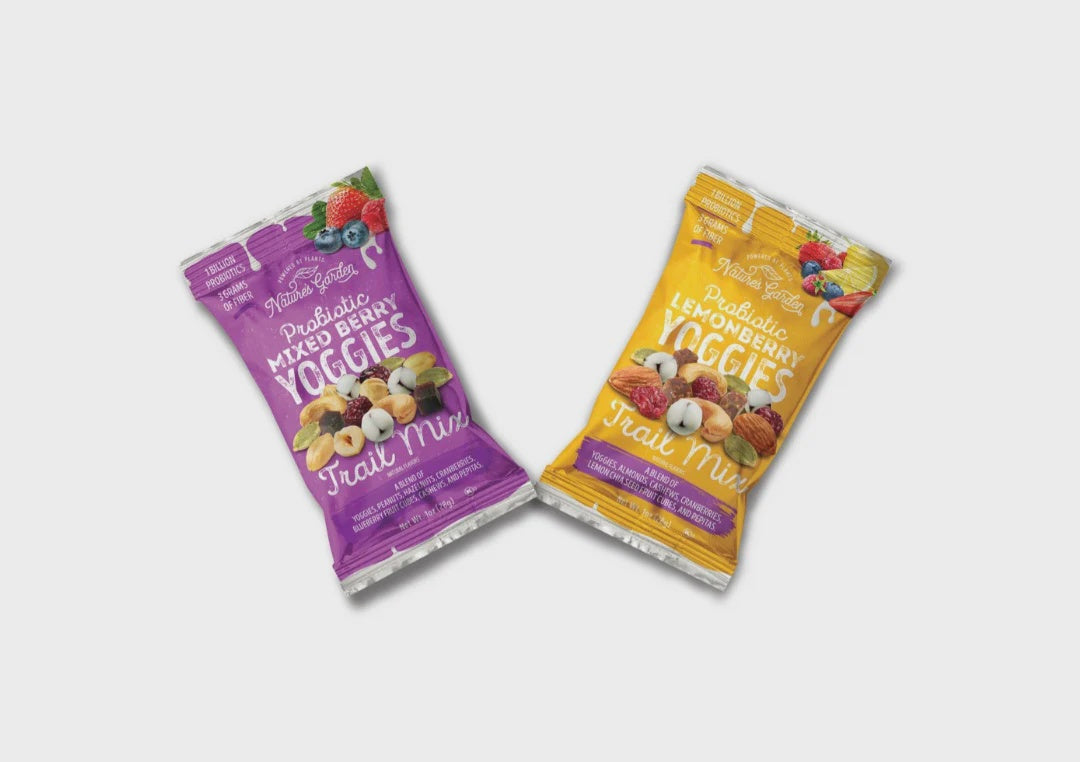Nature's Garden Yoggies Lemon & Berry Medley 6 Pack