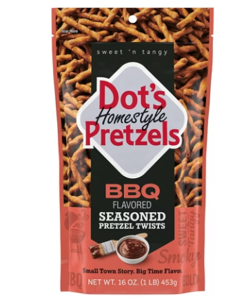 Dots Pretzels BBQ Flavor 16 oz.