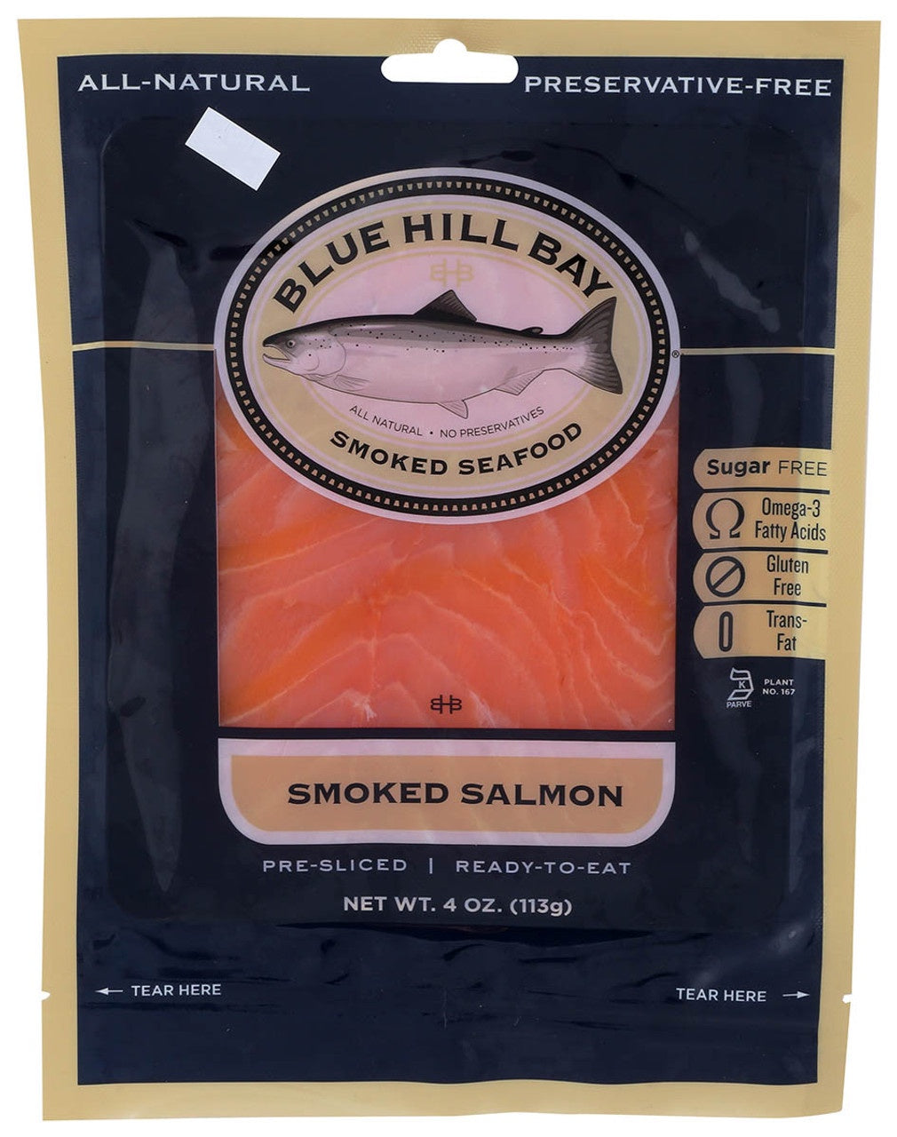 Bluewave Smoked Salmon 4oz