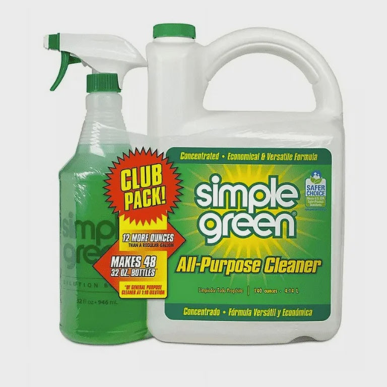 Simple Green All Purpose Cleaner 140oz & 32oz squirt bottle