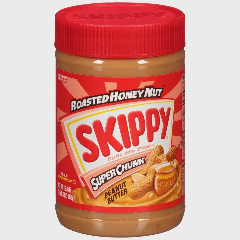 Skippy  Natural Creamy  Peanut Butter w/Honey 16oz